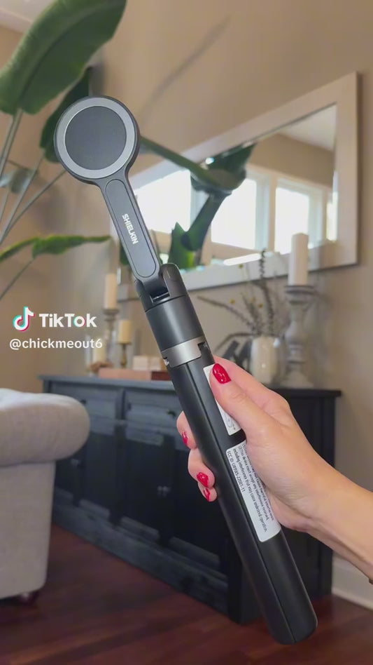 Magnetic Travel Tripod & Selfie Stick for MagSafe 66.3" Black